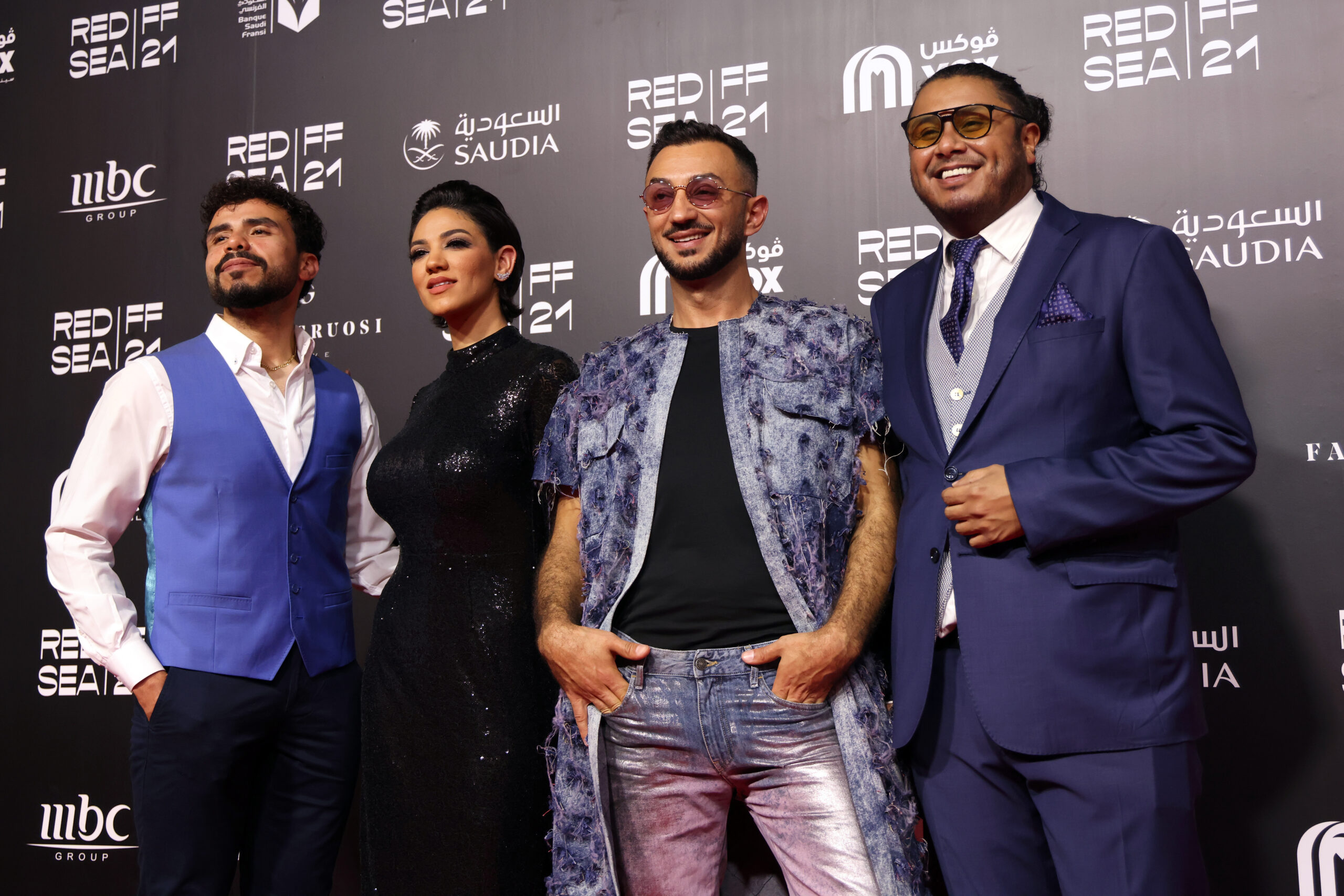 JEDDAH, SAUDI ARABIA - DECEMBER 07: <> attends the Huda's Salon premiere during the Red Sea International Film Festival on December 07, 2021 in Jeddah, Saudi Arabia. (Photo by Tim P. Whitby/Getty Images for The Red Sea International Film Festival)